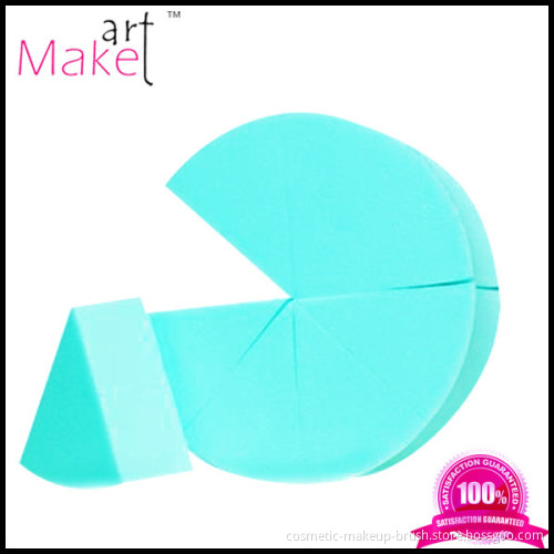 Latex free cosmetic sponge wedges